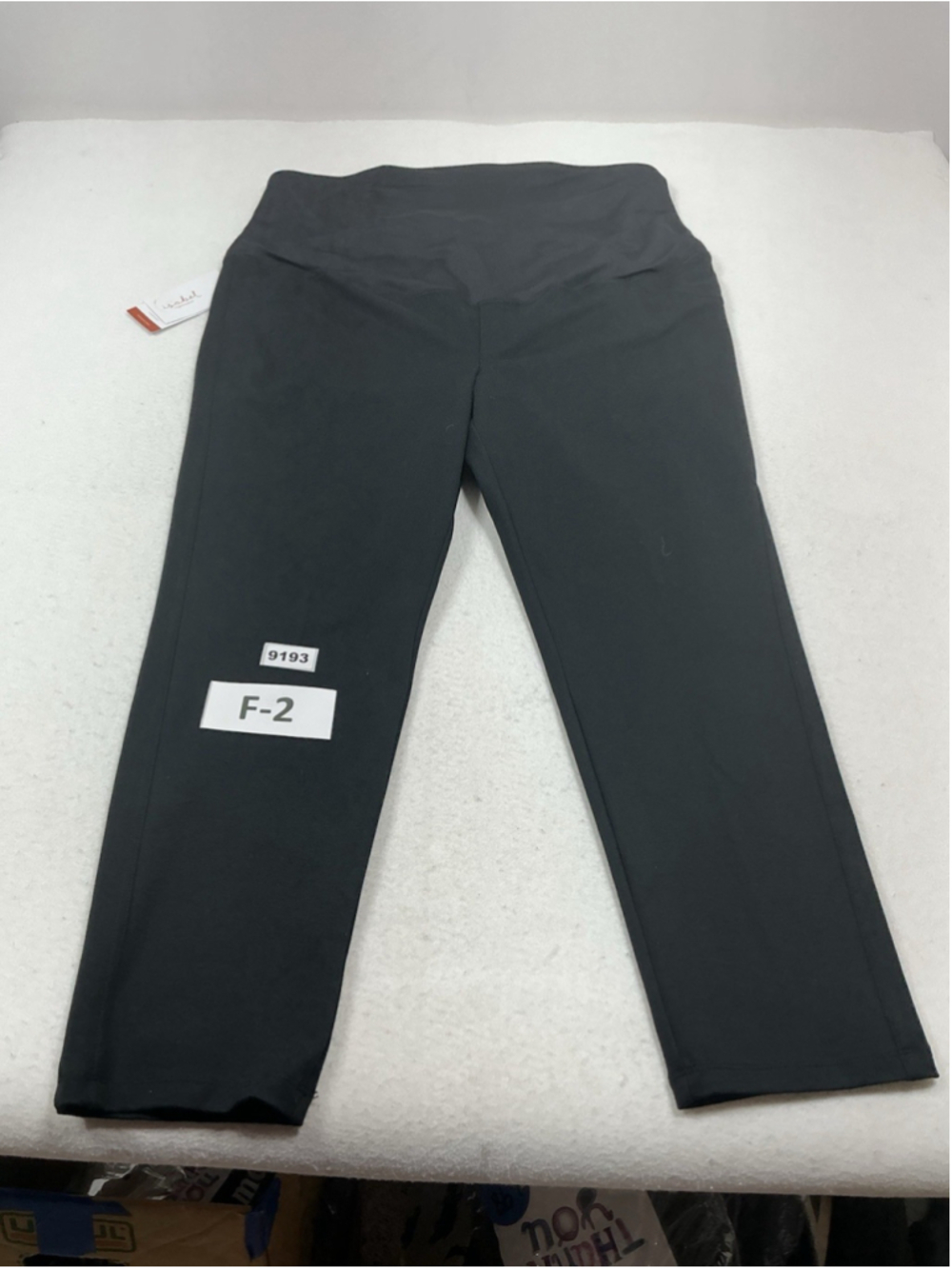 Womans NWT Isabel Pre Maternity Stretch Jeggings XXL Black